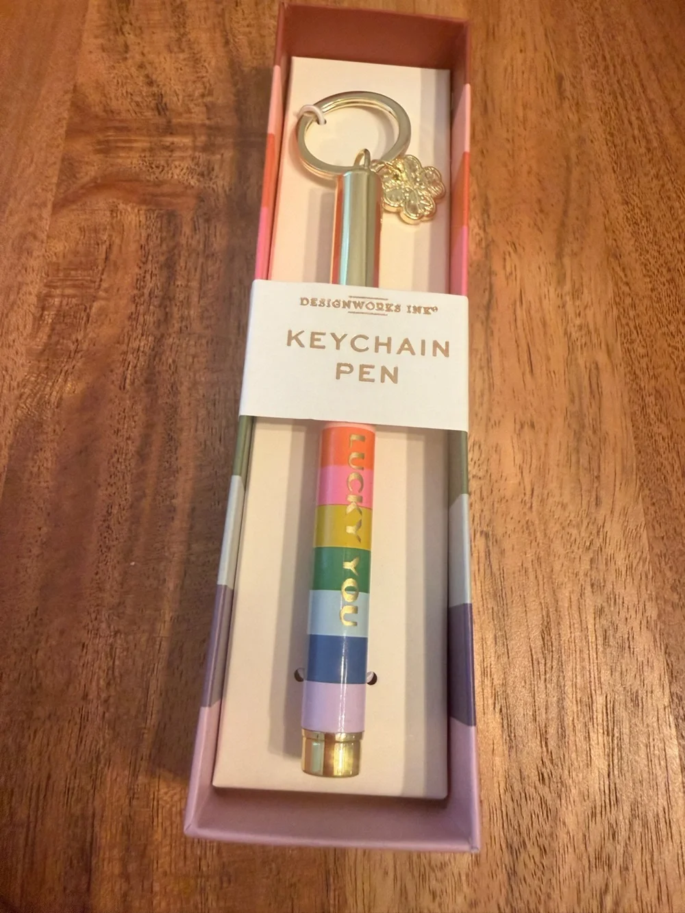 NWT! Keychain Pen cute ballpoint pen in gift box. Brand new in box.
